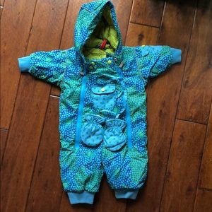 Hanna Andersson baby snow suit